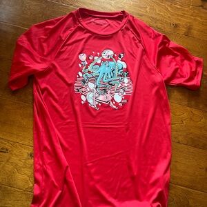 Under Armour Red HeatGear T-Shirt